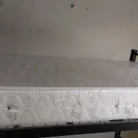 تخت 2طبقه و تشک طبی فنری رویال کفی فلزی فنس|تخت و سرویس خواب|تهران, خواجه نصیر طوسی|دیوار