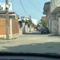 زمین ۱۸۵ متری عکس ها به ترتیب از بلوار تا کوچه|فروش زمین و ملک کلنگی|رشت, عینک|دیوار