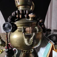 سماور قدیمی ذغالی