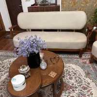 تخت ومبلمان وناهار خوری وبوفه