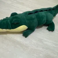 عروسک بالشی تمساح بزرگ - وارداتی