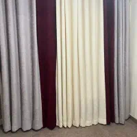 پرده ۵تیکه همراه با زیر پرده ایی وچوب پرده