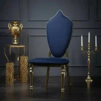 غذا خوری استیل صندلی مدل سناتور تالاری