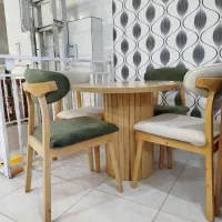 ناهار خوری الماس گرد زرکالا|میز و صندلی غذاخوری|یاسوج, |دیوار