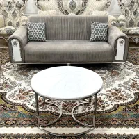 مبل راحتی خانگی با جلومبلی