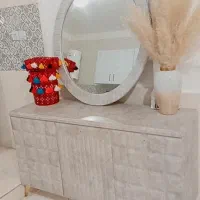 ست میز آینه کنسول جاکفشی|بوفه، ویترین، کنسول|شیراز, کرونی(خاتونک)|دیوار