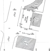 زمین ۱۶۰ متری.بلوار ۴۵ متری دانشگاه.با پروانه بروز