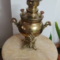 سماور برنز زغالی