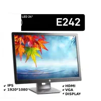 مانیتور 24 اینچ hp e242 ( hdmi ips)