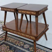 میز و عسلی یا جلو مبلی چوبی