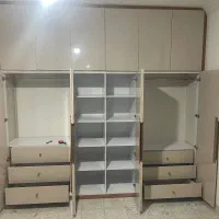 ساخت و اجرای انواع کمد دیواری با کیفیت|جاکفشی، کمد، دراور|اصفهان, لاله|دیوار