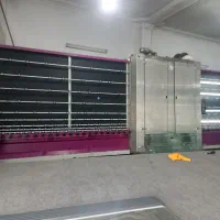 دستگاه خط کامل شستشو و پرس شیشه دوجداره