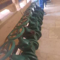 شیر دروازه ای فلنج دار ۴ اینچ زبانه برنجی