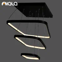 لوستر/مدرن ریموت دار مدل مستطیل کدL5011 برند نیالا|لوستر و چراغ آویز|مشهد, توس (بلوار توس)|دیوار