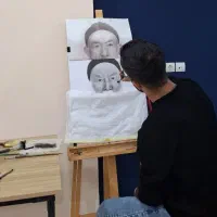 آموزش نقاشی سیاه قلم