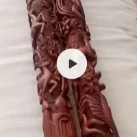 عصا دست ساز چوب عناب ودسته کوسه دارد