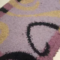 گلیم فرش ماکارانی ۲ متری