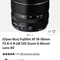 لنز ۱۸-۵۵ فوجی|دوربین عکاسی و فیلمبرداری|شیراز, میانرود|دیوار