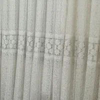 پرده سالن دانتل شیک و تمیز فوری فوری فروشی|پرده، رانر، رومیزی|قرچک, مهدیه|دیوار