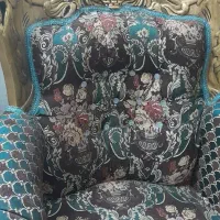 میل سلطنتی چوب راش پارچه مخمل ملایر ۹ نفره|مبلمان خانگی و میز عسلی|قرچک, باقرآباد|دیوار