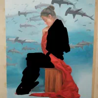 فروش فوری تابلو رنگ روغن ۱۲۰×۱۵۰