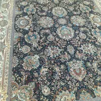 فرش ۹ متری در حد نو طرح یاشار سرمه ای ۱۰۰۰شانه|فرش|ازنا, |دیوار