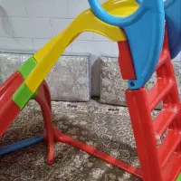 سرسره  اسباب بازی   سرسره بازی|اسباب‌‌بازی|قم, دروازه چوبی|دیوار