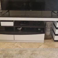 میز تلویزیون دو تکه تمام MDF