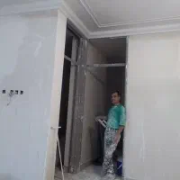گچکاری ، زیرورو لکه گیری کلی ویا جزیی گچ،