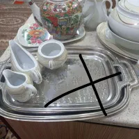 فروش ظروف و قوری گلمرغی قدیمی|ظروف سرو و پذیرایی|اسلامشهر, شهرک قائمیه|دیوار