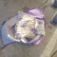 لحاف تشک بچه همراه پتو تشک سه عددمتکا|رختخواب، بالش، پتو|ملایر, |دیوار