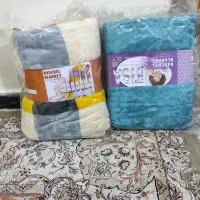 پتو مسافرتی و دونفره لیلیان نرمین گلبافت