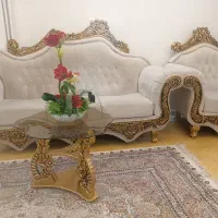 مبلمان راحتی 8 نفره به همراه جلو مبلی