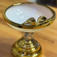 ظرف طلایی سفید