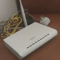 مودم Zyxel زایکسل ADSL مدل P-660HW-T1 با آداپتور