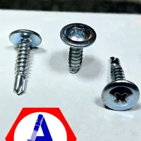 پیچ سرمته واشردارتابلوسازی ورق گالوانیزه کانال ساز|عمده‌فروشی|مشهد, کوشش|دیوار