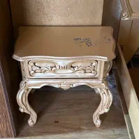 تخت خواب و پاتختی|تخت و سرویس خواب|اصفهان, باغ زرشک|دیوار