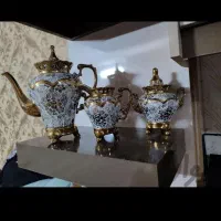 قوری قندان شکر پاش سلطنتی شاه پسند