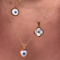 پلاکِ زنجیر و دستبند نوزادی سبک نو