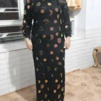 تعدادی ماکسی مزون دوز با پارچه های زیبا|لباس|شیراز, تندگویان|دیوار