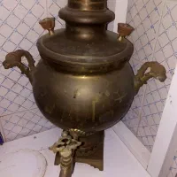 سماور برنزی ده لیتری اصل روسیه