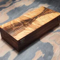 جعبه جواهرات ریشه تمام فر گردو