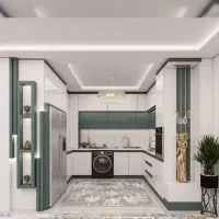 کابینت هایگلاس|مصالح و تجهیزات ساختمان|چمستان, |دیوار