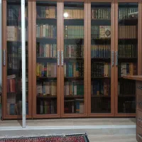 کتابخانه|کتابخانه، شلف، قفسه‌های دیواری|قزوین, |دیوار