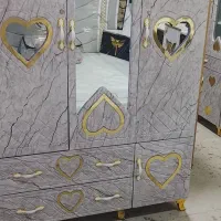 کمد سه درب طرح قلبی