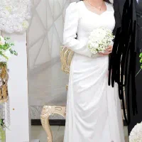 پیراهن سفید عقد