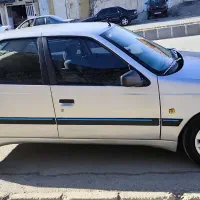 پژو 405نقره ای 93 فابریک بدون رنگ