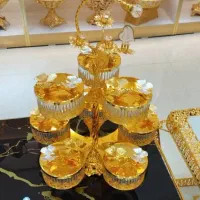 ظرف اماراتی اردو دوطبقه هشت خونه وارداتی آبطلا|ظروف سرو و پذیرایی|مشهد, سلام|دیوار