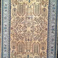 فرش کلکسیون قاجار نقشه حسن آباد|فرش|شیراز, ریشمک|دیوار
