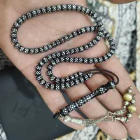 تسبیح نقره کوب